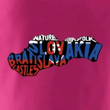 Mapy - názvy miest - Slovensko