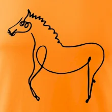 Kôň kreslený Kôň kreslený