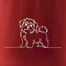 Havanský psík linka jedným ťahom