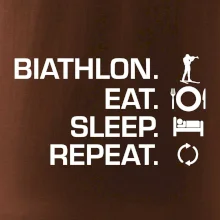 Biathlon Eat Sleep Repeat