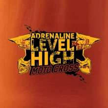 Motocross adrenaline level high