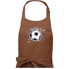 Futbalová lopta v triku Futbalová lopta v triku