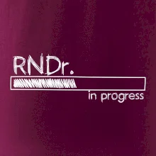 In progress titul RNDr. doktor / doktorka prírodných vied