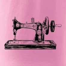 Šijací stroj - starý kreslený