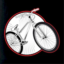 Downhill koleso v kruhu