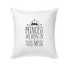 Princesses are born in (Vlastný nápis mesiac narodenia)