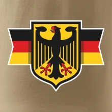 Nemecká orlica a vlajka