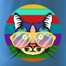 Mačka pri farebnom západe Mačka pri farebnom západe