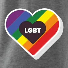 LGBT srdce dúhové