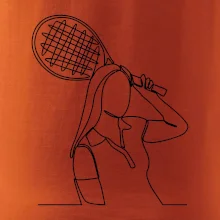 Tenistka jedným ťahom