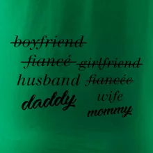 Partnerské tričko nastávajúci rodičia