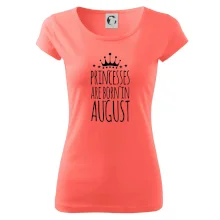 Princesses are born in August