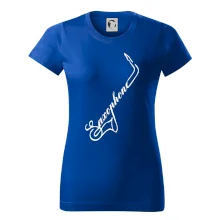 Saxophone nápis Saxophone nápis