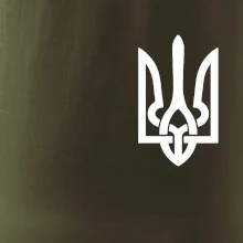 Ukrajina trojzubec prsník