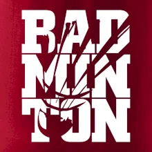 Badminton nápis Badminton nápis