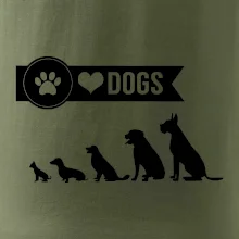 I love dogs - labka I love dogs - labka