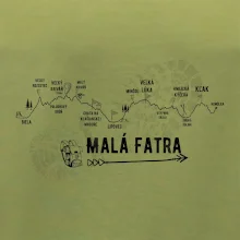 Profil kopca - Malá Fatra