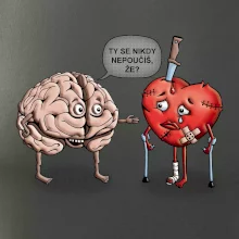 Mozog a srdce - poučenie (Hana-creative) Mozog a srdce - poučenie (Hana-creative)