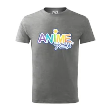 Anime nápis dúhový