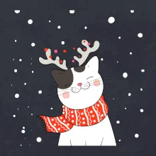 Mačka sa sobími rohmi