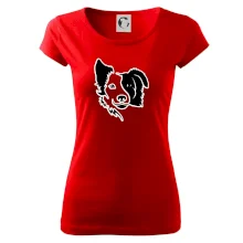 Border kólia obrys hlavy