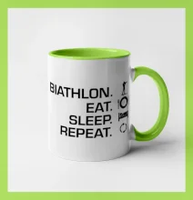 Biathlon Eat Sleep Repeat Biathlon Eat Sleep Repeat