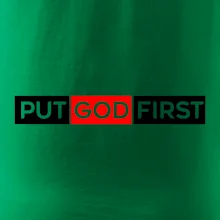 Put God first obdĺžnik Put God first obdĺžnik