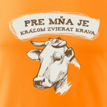 Pre mňa je kráľom zvierat krava
