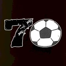 Futbal okrúhle narodeniny 70 Futbal okrúhle narodeniny 70