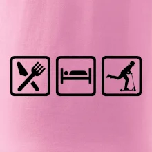 Eat sleep kolobeh - kolobežka