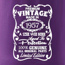 Vintage Etiketa - 1957