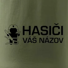Hasiči postavička - vlastný nápis