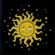 Rodinný set Mesiac - slnko - hviezda (Pecka Design)