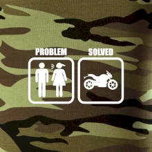 Problém cestná motorka