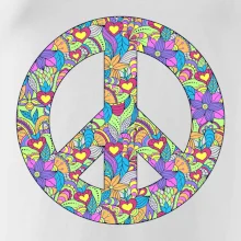 Peace symbol mandela