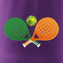 Padel - farebné rakety