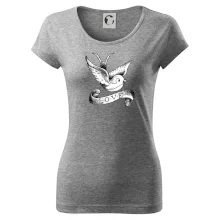 Love holubica - kreslená