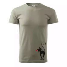 Zamilovaná mačka zozadu Zamilovaná mačka zozadu