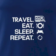 Eat sleep travel - Veľký príves