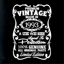 Vintage Etiketa - 1993