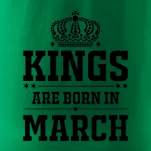 Kings are born in March
