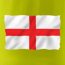 Anglická vlajka vejúca