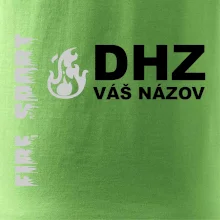 DHZ REFLEXNÉ (oheň, firesport, názov zboru - vlastný nápis)