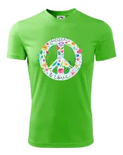 Peace and love symbol