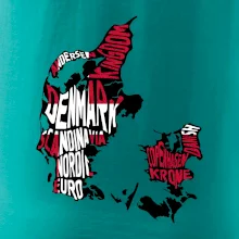 Mapy - názvy miest - Dánsko