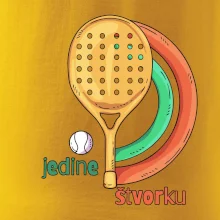 Padel jedine štvorku Padel jedine štvorku