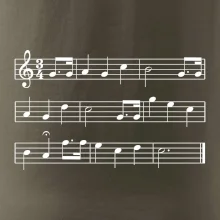 Veľa šťastia zdravia - noty