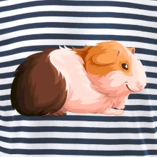 Morča - kreslené z boku