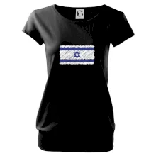 Vlajka Izrael kreslená