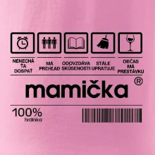 Čiarový kód - Mamička
